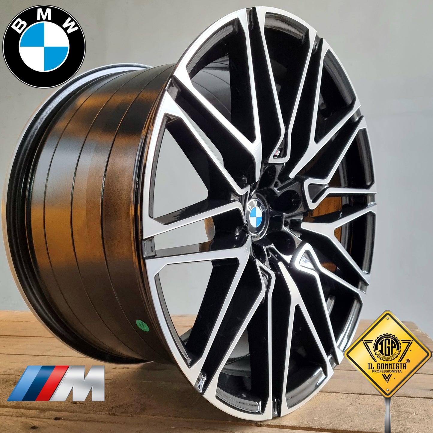 M KIT 4 Cerchi in Lega 10j + 11.5j x 20" Compatibili Con BMW X5 M Type G05 + X6 M Type G06 Suv