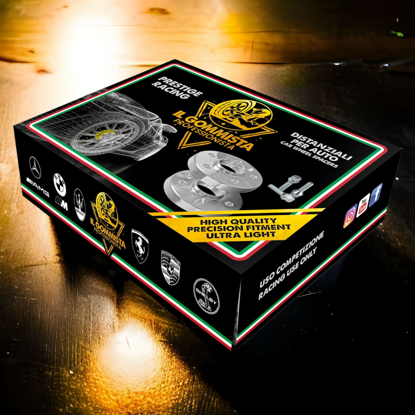 coppia 2 Distanziali Ruote Neri 15 mm + Bulloni Neri compatibili con VW SEAT SKODA CUPRA VAG pcd 5x112 hub 57.1