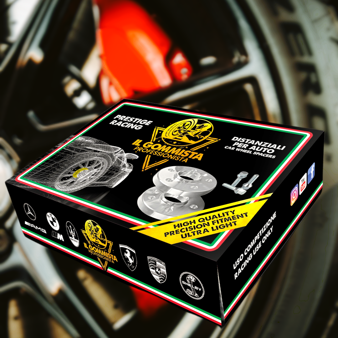 Copia del IGP 2 Distanziali Ruote 20 mm Compatibili Con tutte le Mercedes + AMG + 10 Bulloni in acciaio