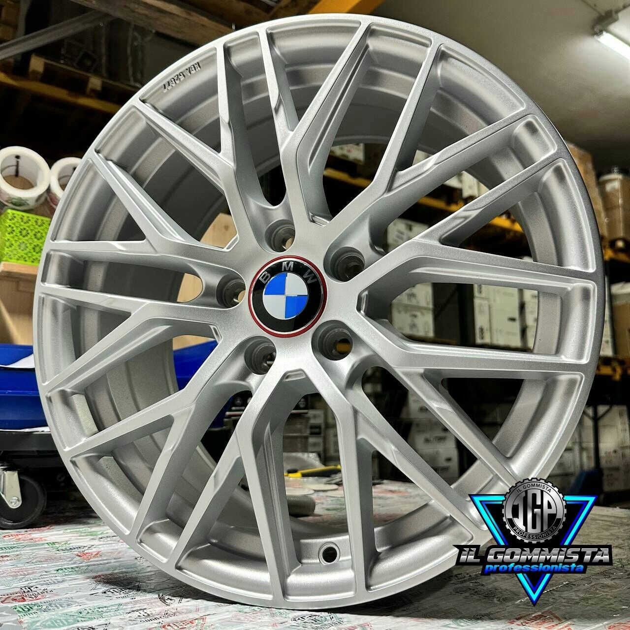 IGP RS4 KIT 4 Cerchi In Lega 7,5 x 17" Compatibili con BMW serie 1 F40 - 2 F44 F45 F46 M -X1 type F48 F1X + X2 type F39 -X3 type G01 G3X + X4 type G02