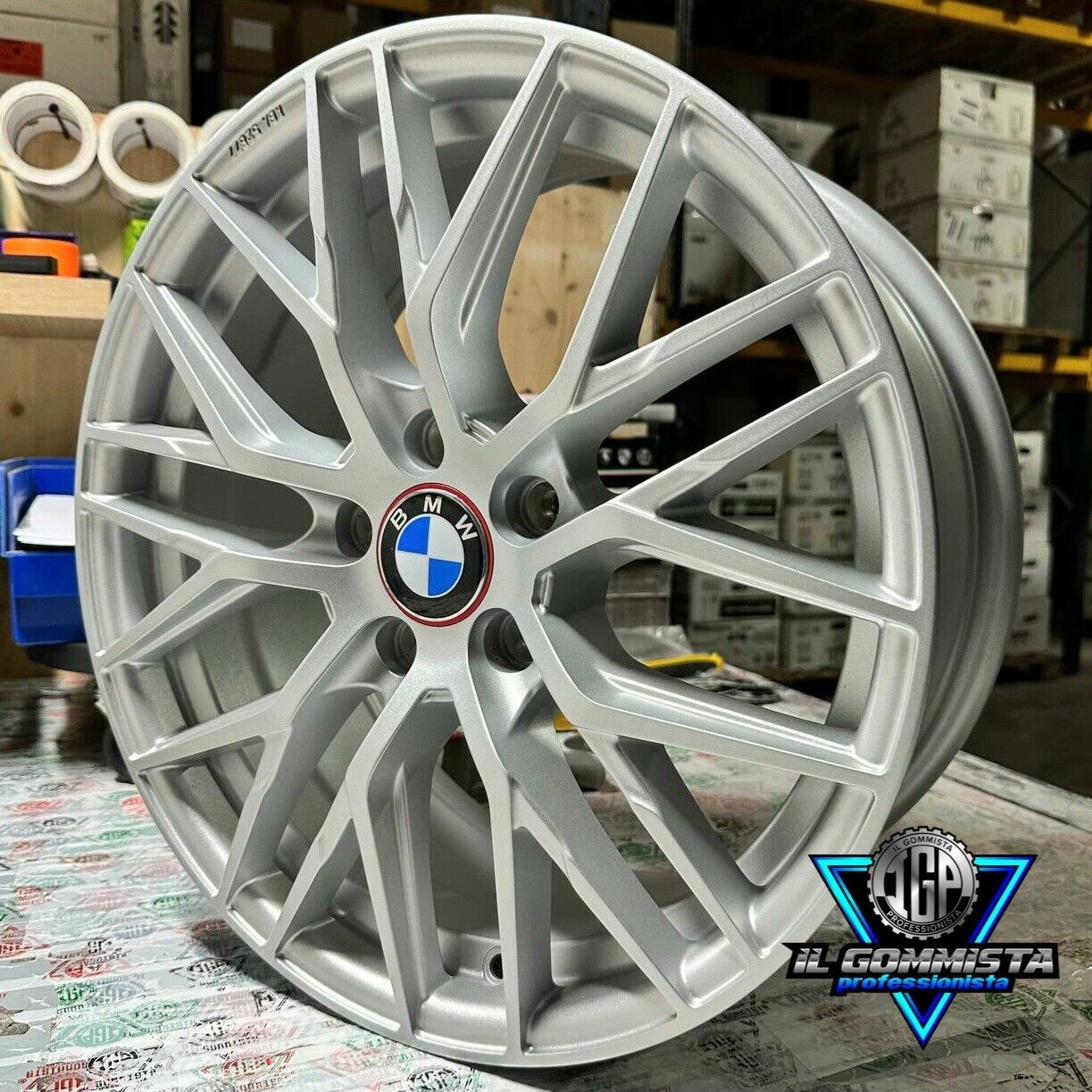 IGP RS4 KIT 4 Cerchi In Lega 7,5 x 17" Compatibili con BMW serie 1 F40 - 2 F44 F45 F46 M -X1 type F48 F1X + X2 type F39 -X3 type G01 G3X + X4 type G02