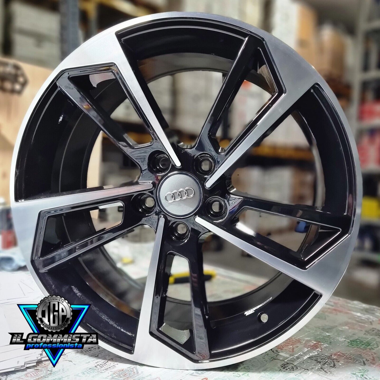 Flame S5 KIT 4 Cerchi In Lega 18" Compatibili con Audi TT + A3 S3 RS3 Type 8P 8V 8YA S Sportback