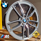 K2 Kit 4 Cerchi In Lega da 17'' Compatibili con new BMW Serie 1 F40 - 3 G20 G21 - 4 G22 G23 - 5 G30 G31 - i3 iX3 - X2 F39 - X3 G1 G3 - X4 G02 X5