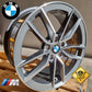 K2 Kit 4 Cerchi In Lega da 18'' Compatibili con new BMW Serie 1 F40 - 3 G20 G21 - 4 G22 G23 - 5 G30 G31 - i3 iX3 - X2 F39 - X3 G1 G3 - X4 G02 X5