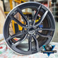 IGP21 KIT 4 Cerchi In Lega 18" Compatibili con udi A3 A4 Q2 Q3 Q5 e-Tron S-line color Total BLACK Audi Q2 Type GA + Q3 8U F3 RSQ3 + Audi A3 S3 Type 8P 8V 8YA S-line