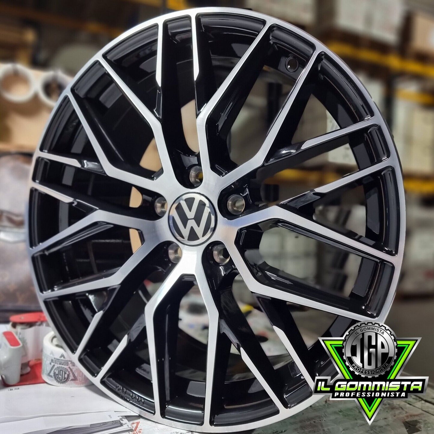 IGP RS4 KIT 4 Cerchi In Lega 17 Compatibili con Volkswagen Golf 5